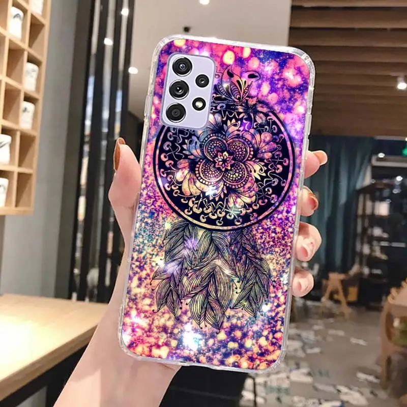 Dream Catcher Watercolor Phone Case Cover For Samsung Galaxy A55 A54 A52 A53 A15 A14 A12 A13 A25 A24 A22 A23 A35 A34 A32 A33 A04