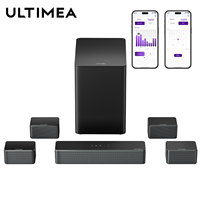 ULTIMEA 7.1 3D Virtual Surround Soundbar System with Wrieless Subwoofer & Rear Speakers,  Home Theater Bluetooth Speaker