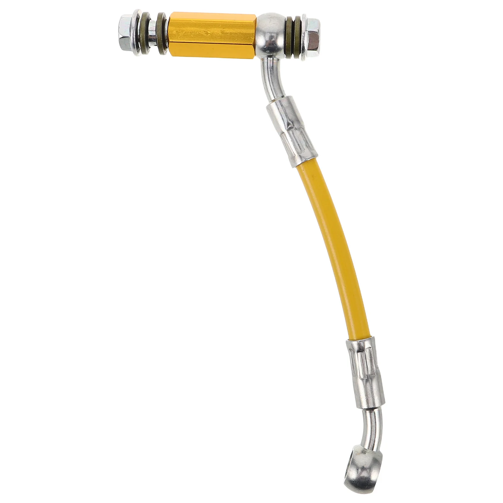 

Brake Hose Extender Universal Hydraulic Oil Line Connector For Motorcycle Modifications Durable Leakproof Stable Extension