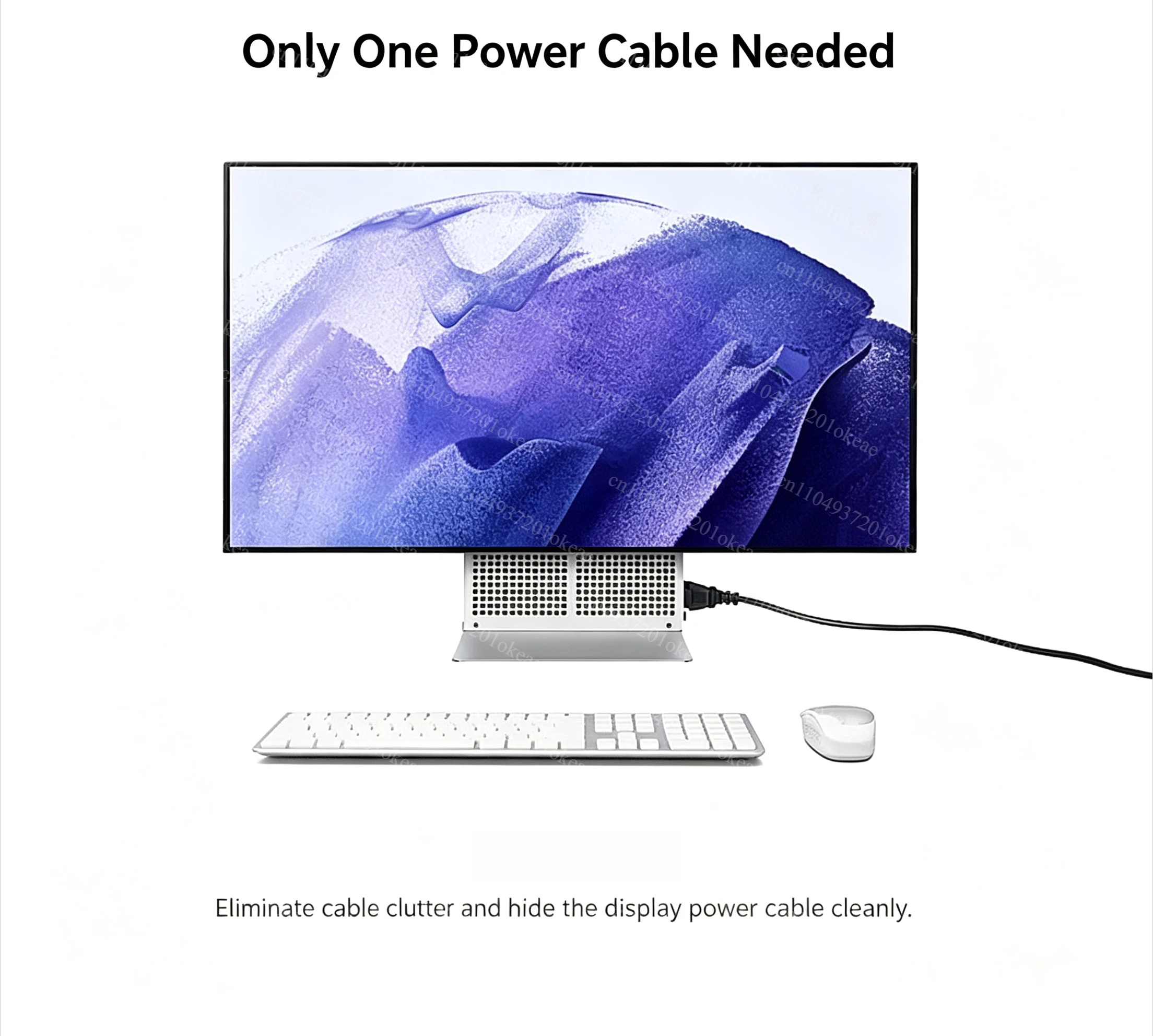 3080 Aluminum Alloy Independent GPU DIY All-in-one Frame, Monitor Bracket & Computer Chassis