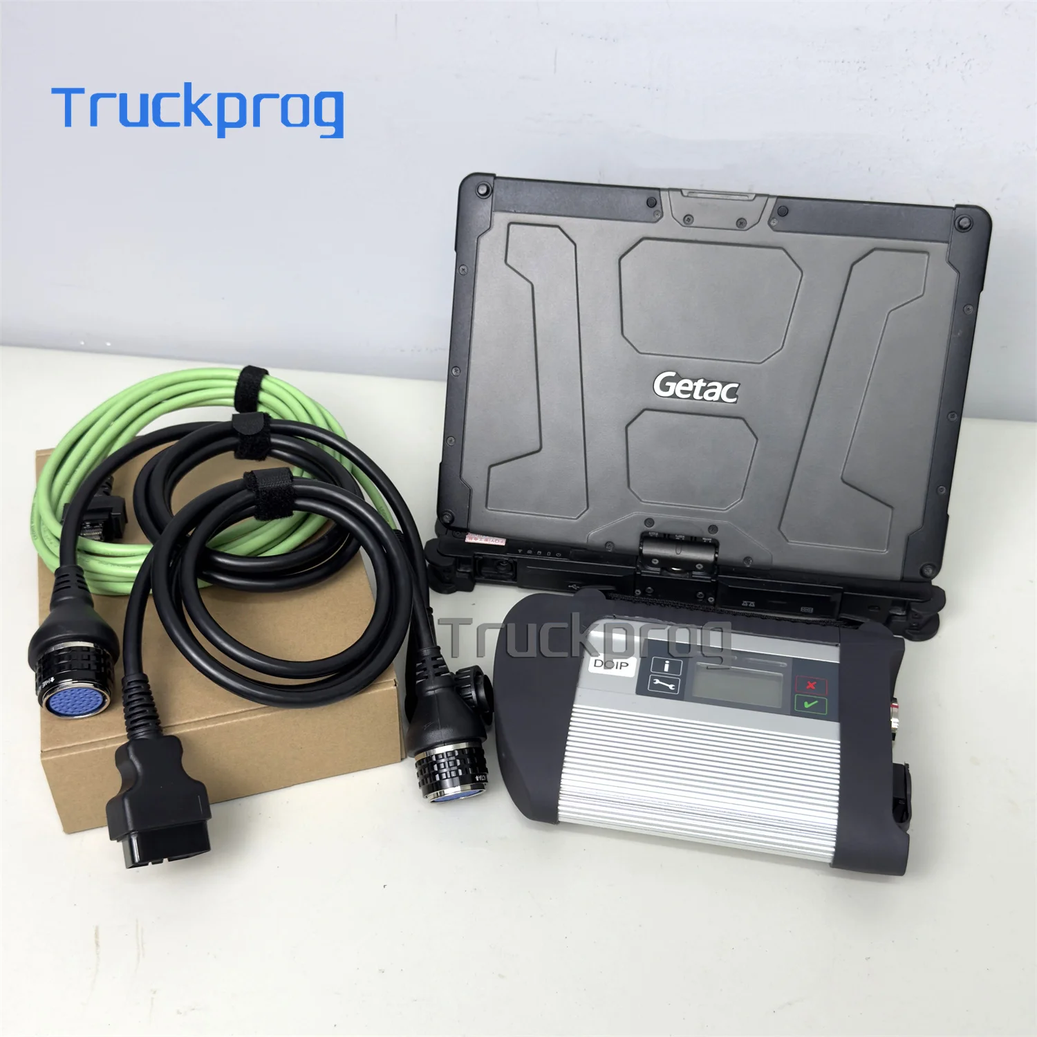 كمبيوتر محمول Getac V110 DOIP MB Star c4 WiFi معدد اختياري SSD SD Connect C4 Obd2 أداة تشخيص الماسح الضوئي لشاحنة سيارة ben-z