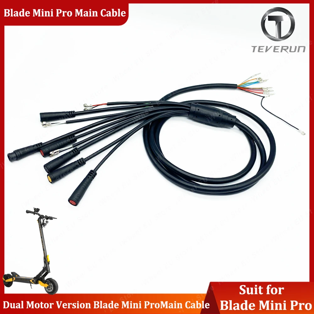 

Original Blade Mini Pro Main Cable 9 Heads with 12 Pins Main Wire for Dual Motor Blade Mini Pro with Minimotor EY3 Display