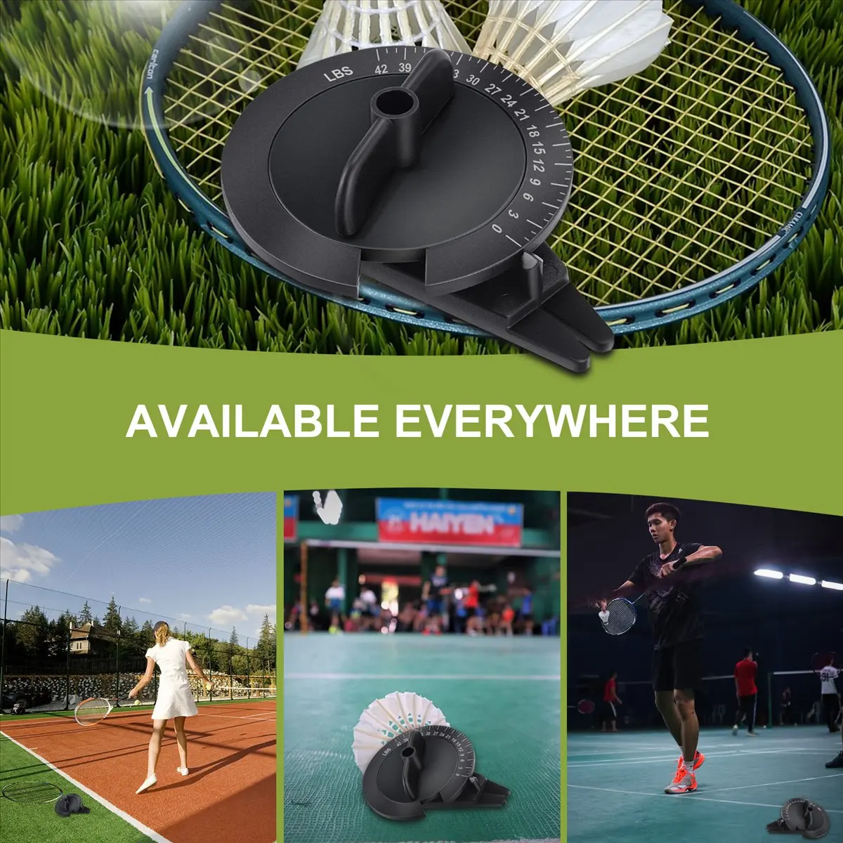 T34C Badminton Racket String Meter String Machine Tools, Stringer, Stringing Tools, Tension Calibrator