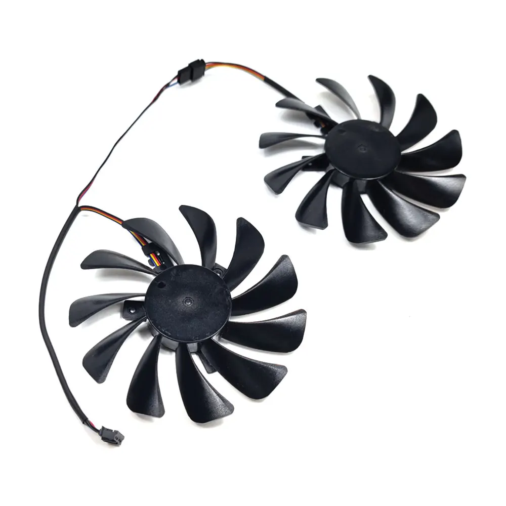 NEW 95MM CF1010U12S FDC10U12S9-C RX 5700 XT GPU Fan，For PowerColor Red Dragon RX 5700 5700XT 5600XT Graphics card cooling fan