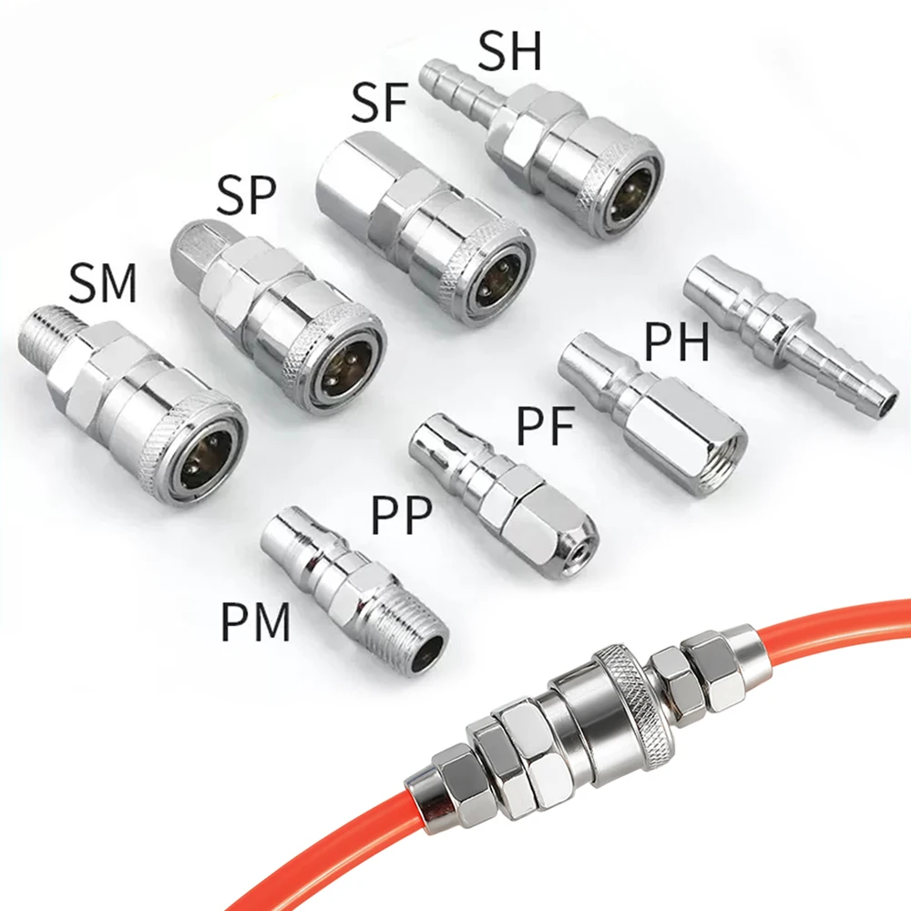 การรีวิวและแนะนำ C-Type Self-locking Pneumatic Quick Connector สำหรับท่อและเครื่องมือลม