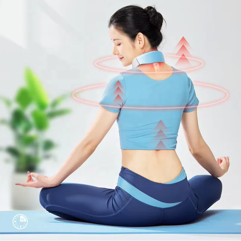 Prodotto di vendita caldo Bellissimo dispositivo per massaggio al collo Barella per il collo Massaggiatore elettrico Massaggiatore per il collo