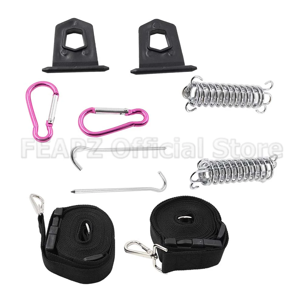 Caravan Motorhome Outdoor Camping Tool For Fiamma Awning Tie Down Kit Type S Black For F35 F45 F65 Automobiles Parts Accessories