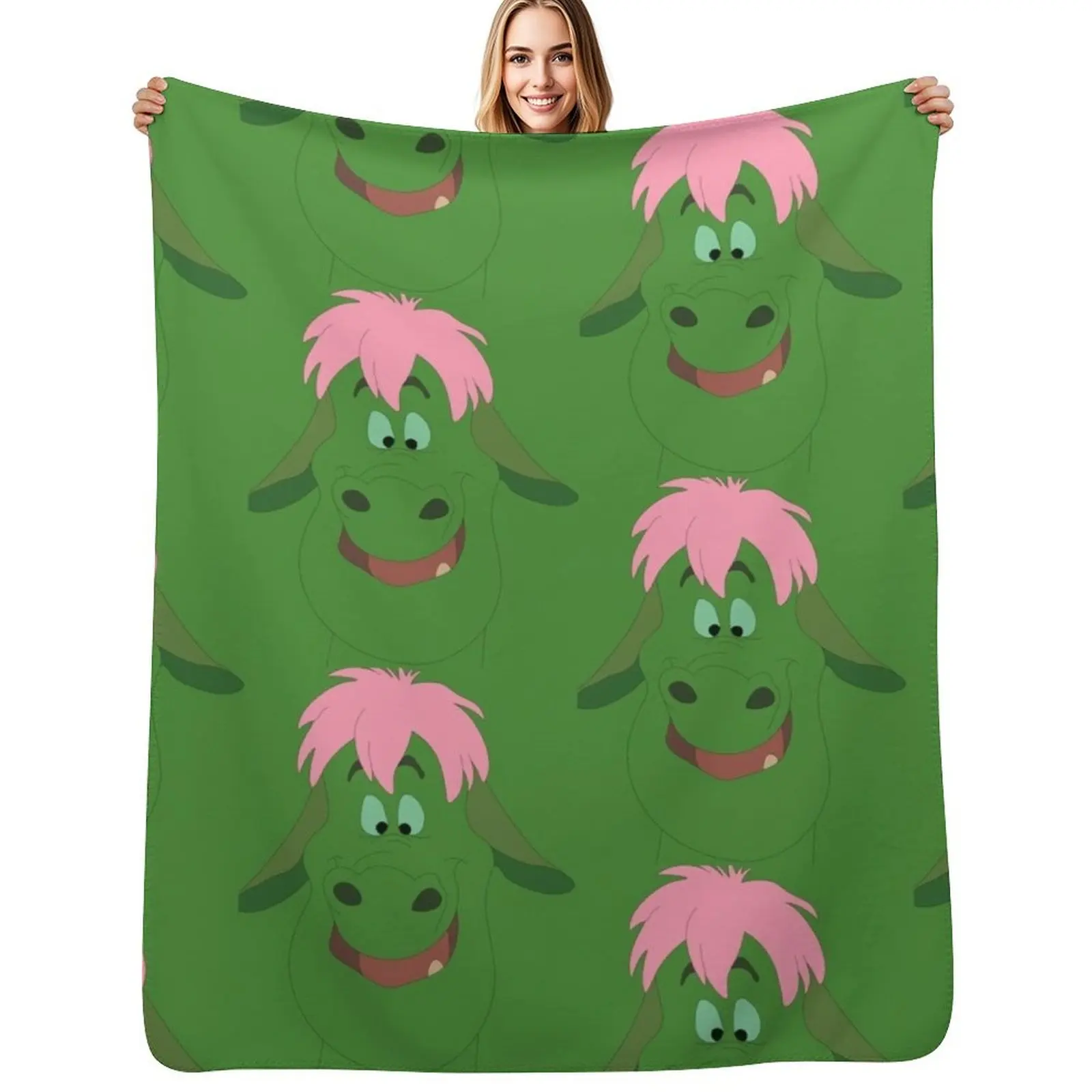 

Elliot the dragon Throw Blanket Luxury Furrys Quilt manga Blankets