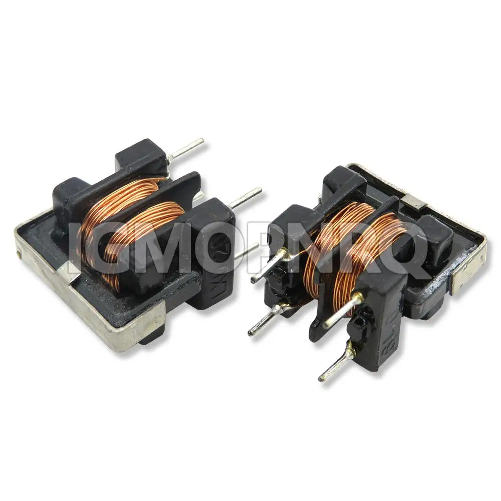 5PCS UU9.8 filter inductance spacing copper wire 7*8mm common mode choke coil inductance UF9.8 10mH 20mH 30mH 40mH 50mH brand