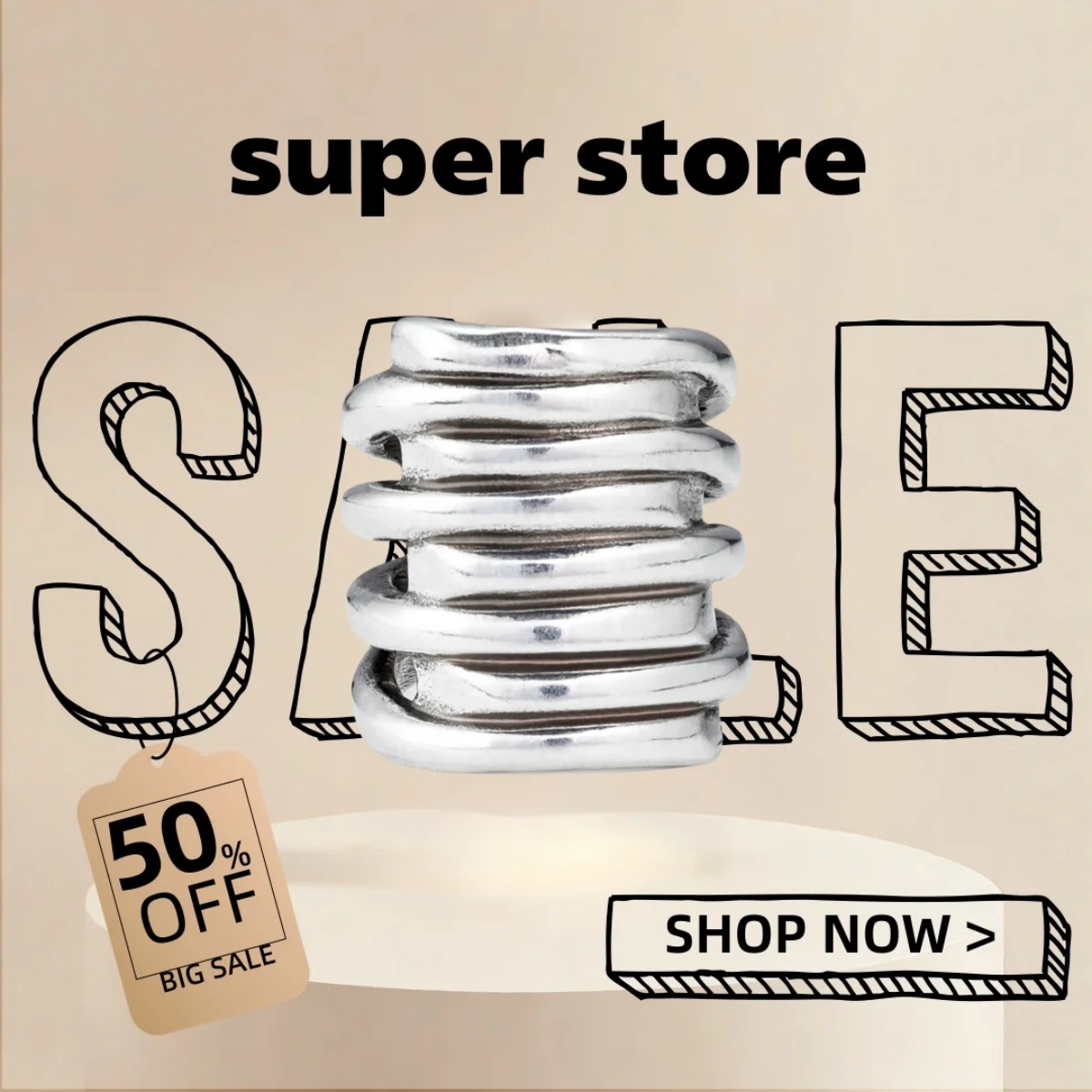 2025 UHO Europe and America Original New Product Silvery Classic Unique Design rings Women's Fresh Pleasant Romantic Jewelry