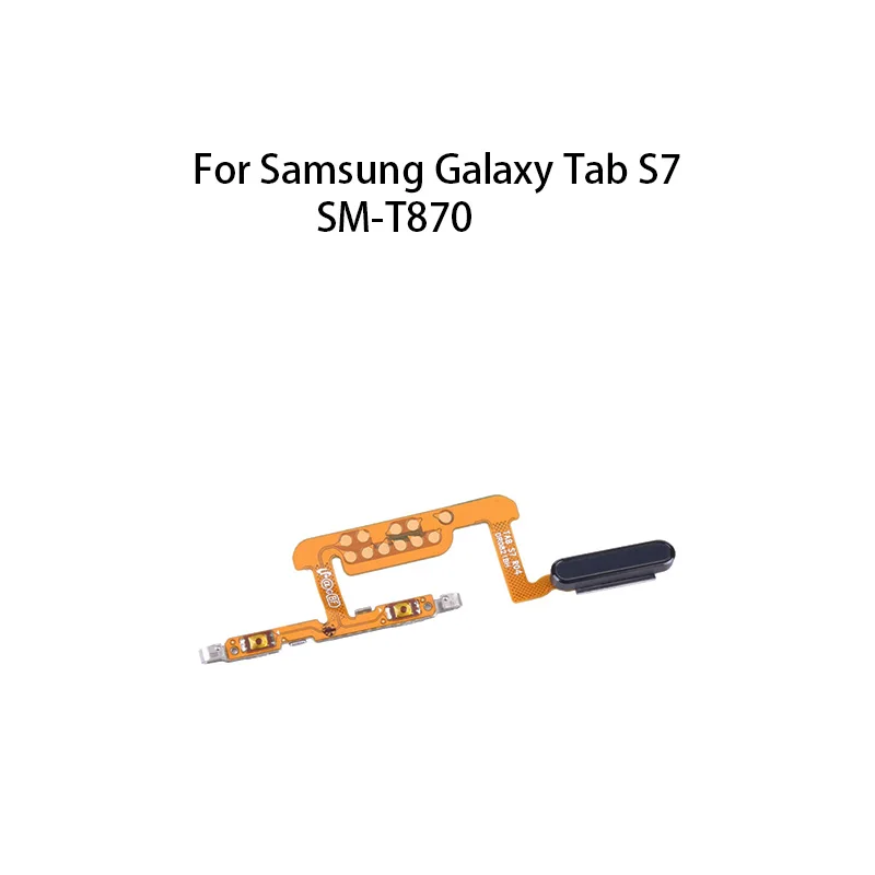 Gefenis Orig Power ON OFF Mute Switch Control Key Volume Button Flex Cable For Samsung Galaxy Tab S7 SM-T870