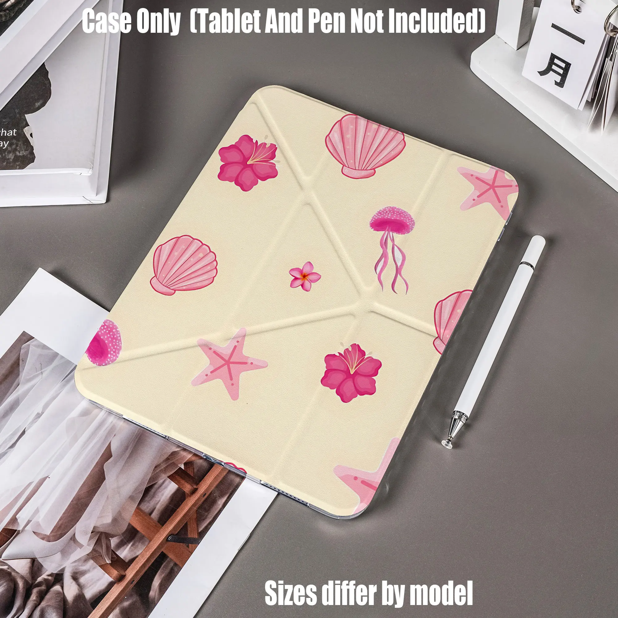 

Slim Fit Premium TPU Tablet Cover, Shockproof Durable Lightweight Protective Case for iPad Samsung Huawei Honor Redmi Xiaomi