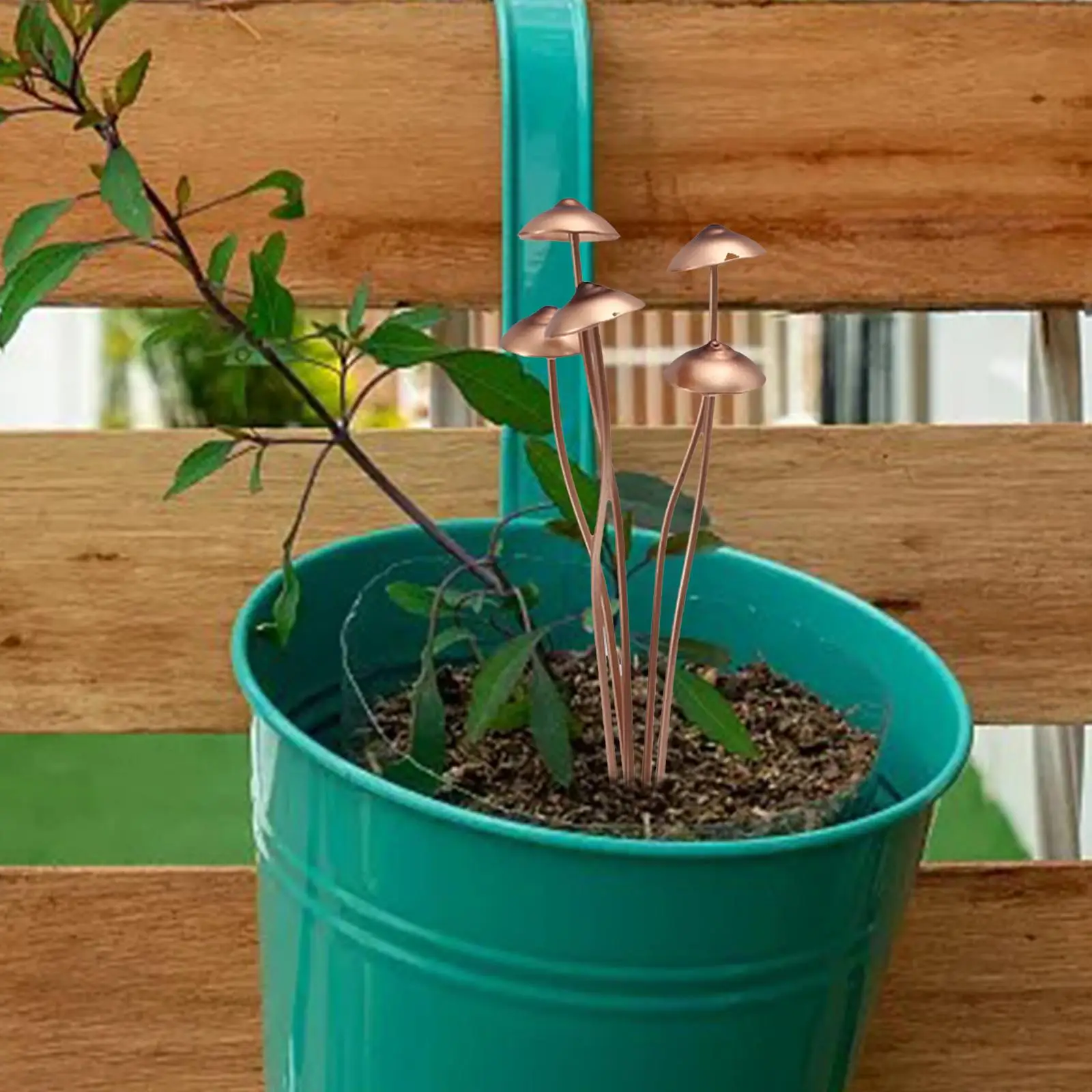 

Mushroom Garden, Statue Stake Mushroom, Ground Decoration, Art Sculpture