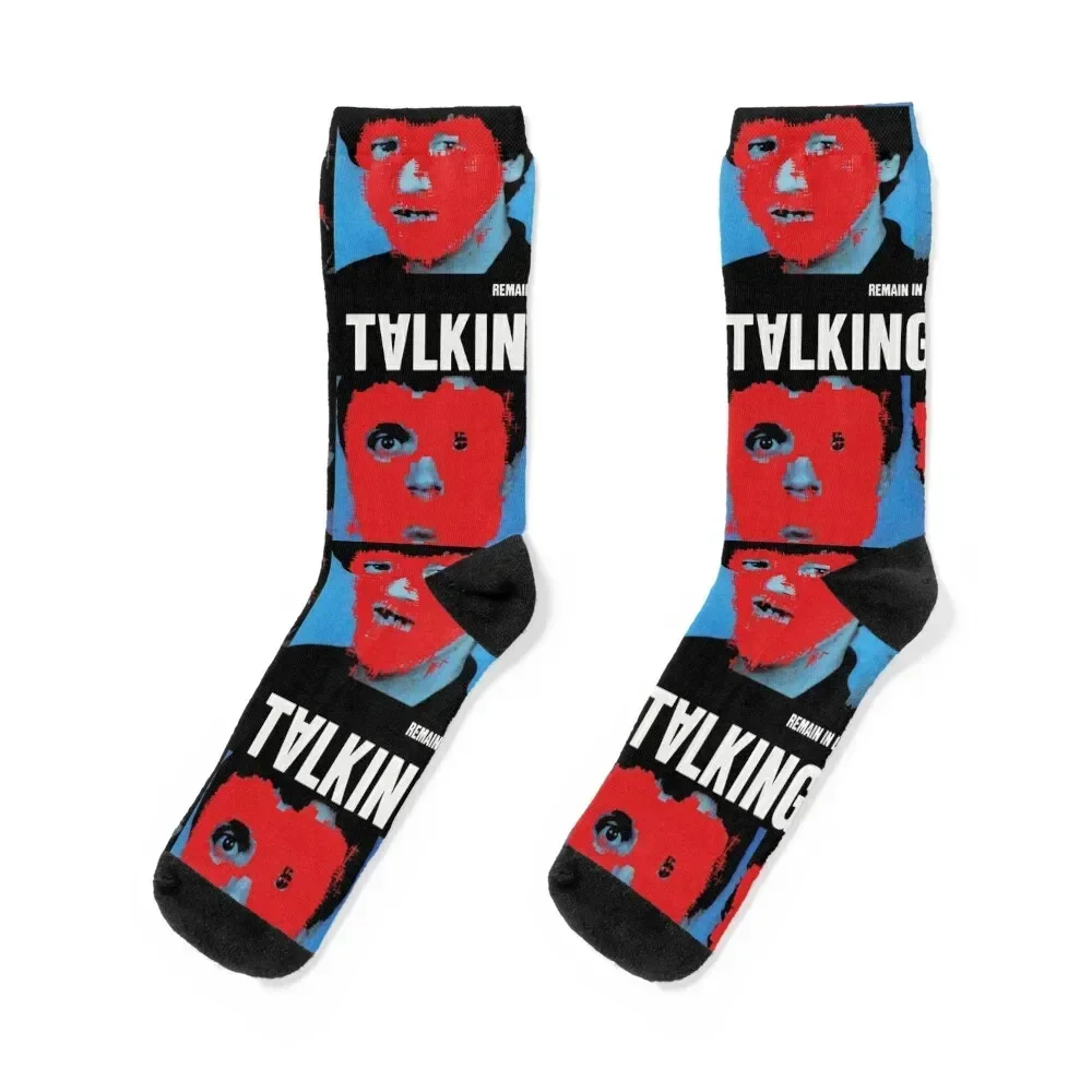 Talking Heads Remain in Light High Quality Socks winter thermal bright garter Girl'S Socks Men's