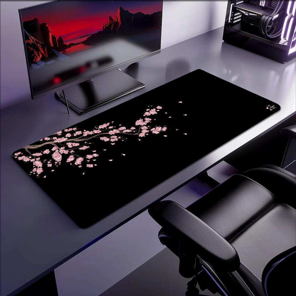 

Cherry Blossom Kawaii Purple Sakura Mouse Pad Non-slip Thickened Large Writing Lockedge Office Student Gaming Cushion MousePad