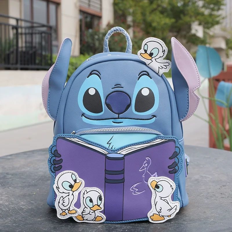 

2025 Disney Interstellar Baby Stitch Series Periphery Children'S Backpack Stitch Boy And Girl Casual Bag Holiday Gift