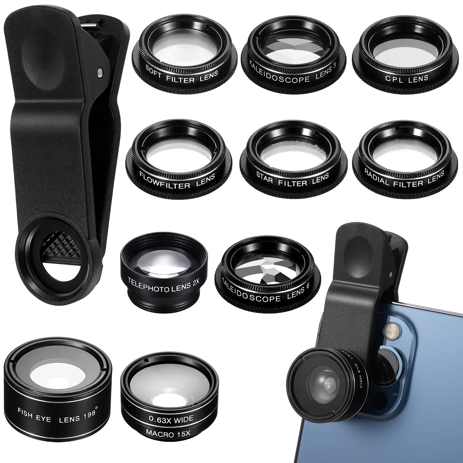 

Mobile Phone Camera Lens for Cell Phones Out of Shape Portable Replacement Packaging: Tpu Man