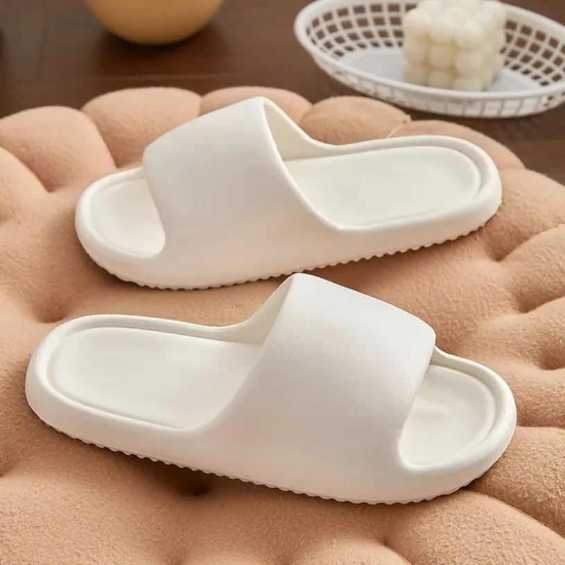 Home Slippers Women Platform Cloud Outdoor Indoor Summer Soft Sandal Slides Flip Flop Men Male Ladies House Shoe Flat Beach