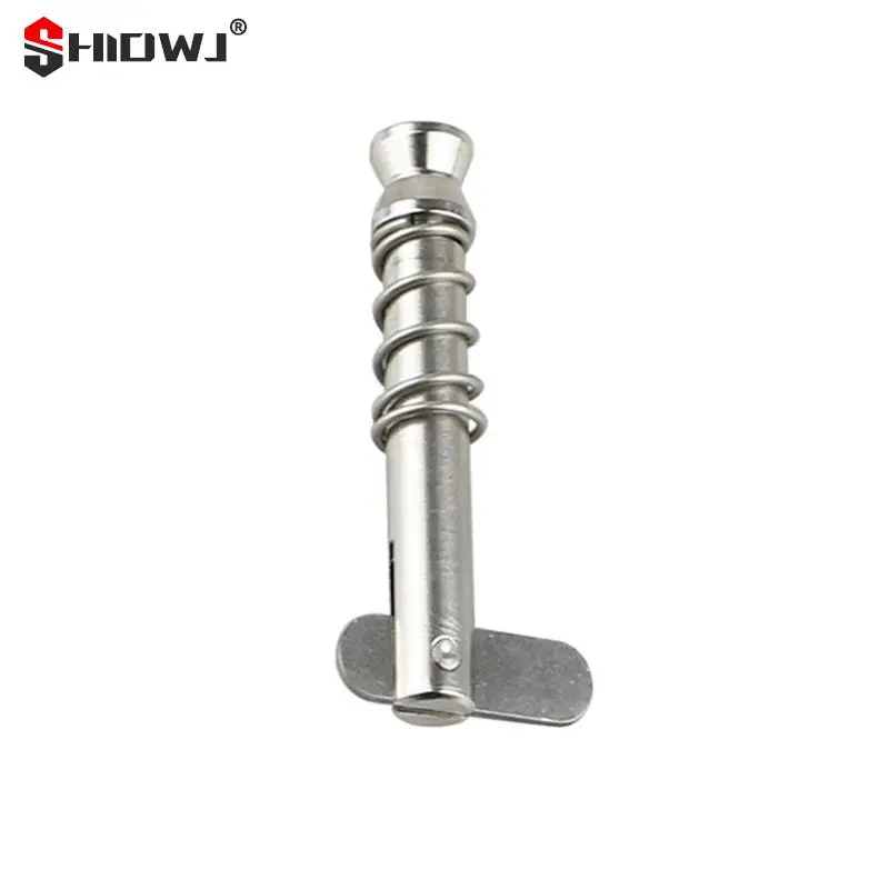 1pcs Boat Bimini Top Quick Release Pin 1/4 inch 6mm with Drop Cam & Spring Marine Grade 316 Stainless Steel Boat Deck Hinge Pins