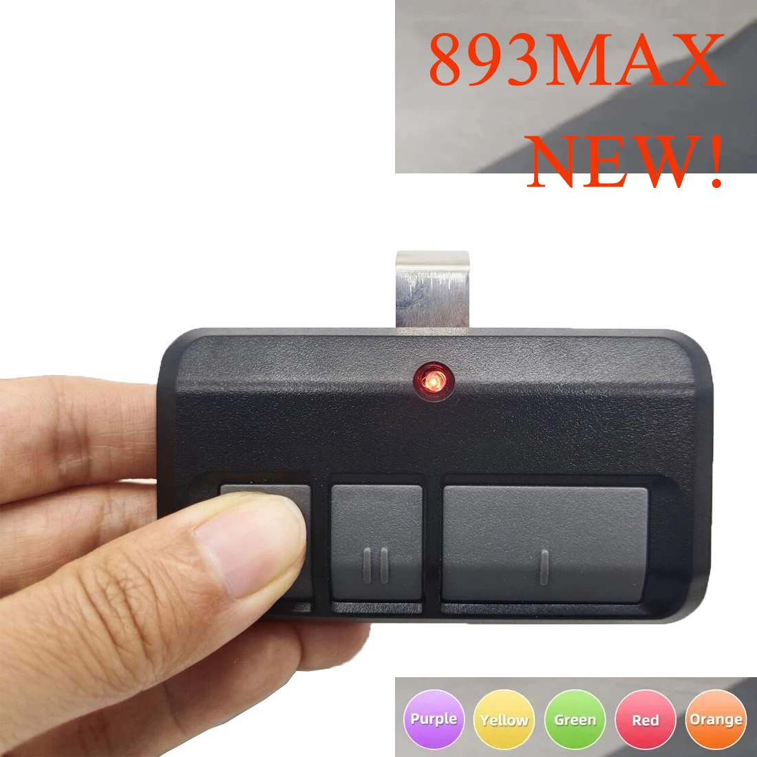 

893Max Universal Remote Control Garage Opener Transmitter Duplicator For 893LM 891LM 81LM 82LM 83LM 84LM 91LM 92LM 94LM 96LM