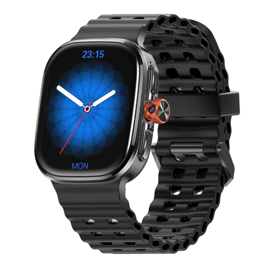 Mini Android Smart Watch with AMOLED Screen & Fingerprint Recognition