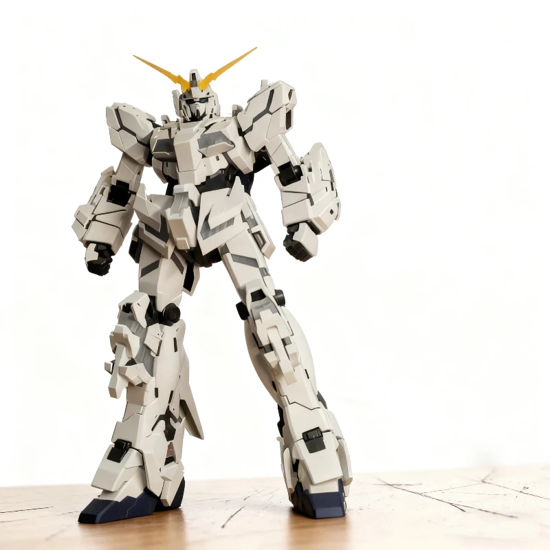 

SUPA MGEX 1/100 RX-0 Unicorn Action Figures Assembly Model Kit Collectible Mecha Toy With Three-Shield Stand Desk Decor Boy Gift