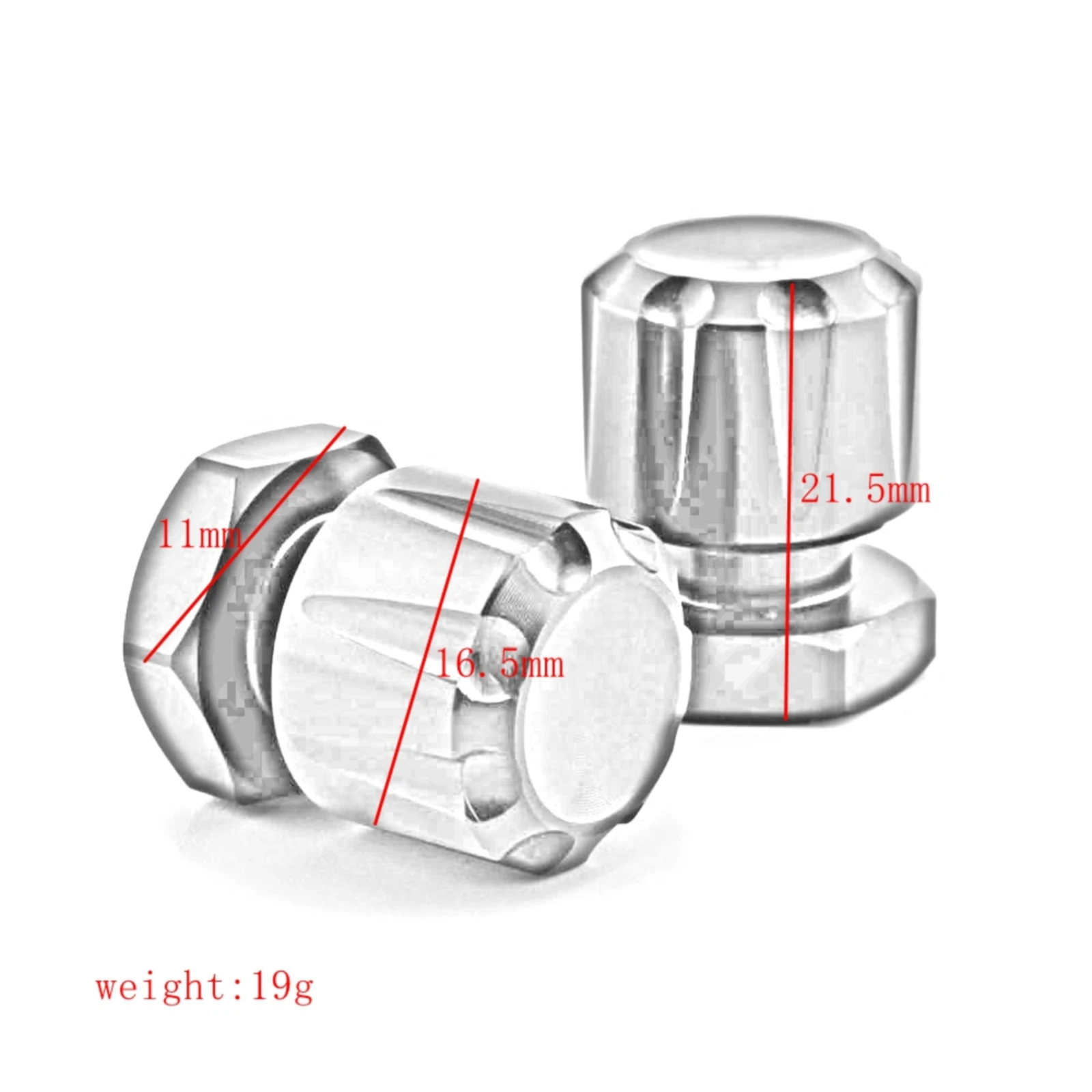 For Harley Davidson Road King Road Glide Softai Fat Boy Motorcycle Seat Screw Mounting Nut Bolt 1/4-20 Thread 2 PCS view 6