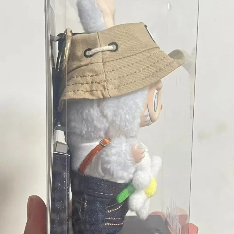 

Labubu Rubble Vinyl Doll Generation Heartbeat Macaron Vinyl Face Trendy Play Handmade Blind Box Plush Pendant