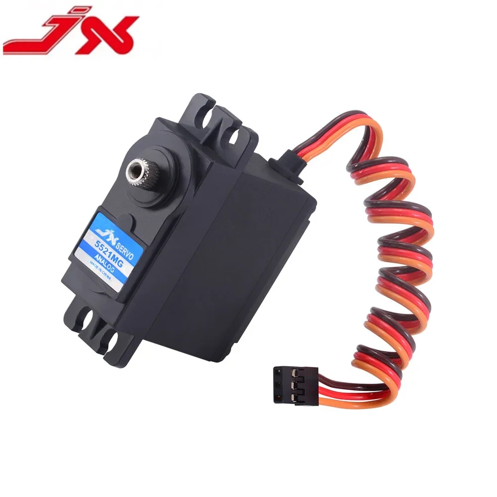 JX Servo PS-5521MG 20KG High Torque Metal Gear Standrd Analog Servo For Rc Car Robot Plane Servo RC Models Spare Parts