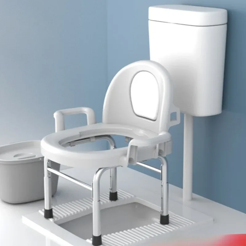 Elderly Sitting Toilet Chair Mobile Toilet Portable Pregnant Women Seat Squatting Pit Converted Into Toilet Sitting Tools 좌식 의자