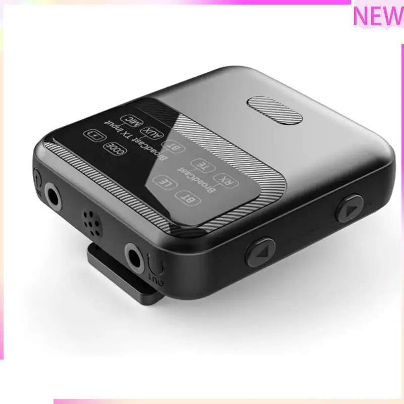 

B27B Bluetooth 5.4 Аудио трансивер LE Audio, совместное использование устройств 1TX до 100+ RX, дизайн с клипсой