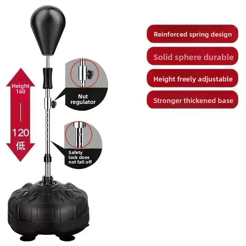 

Hot-Selling Fitness Training Speed Boxing Ball Machine - Dual-End Platform for Reflex & Speed Improvement