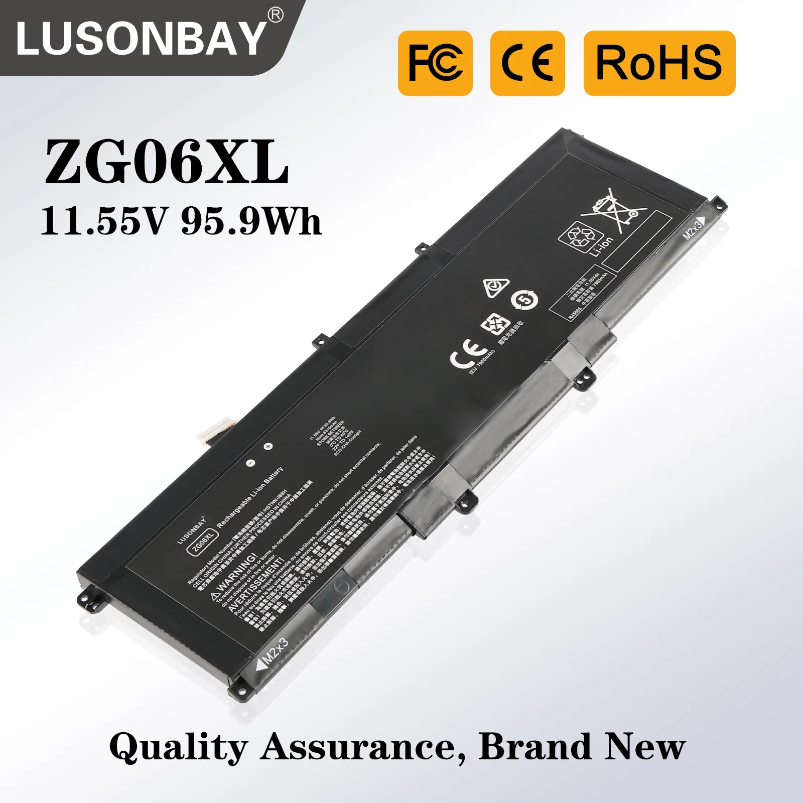 

Аккумулятор ZG06XL для HP Elitebook 1050 G1 Series, для ZBook Studio X360 G5 Series, HSTNN-IB8H, HSN-Q11C, L07046-855, 8310 мАч