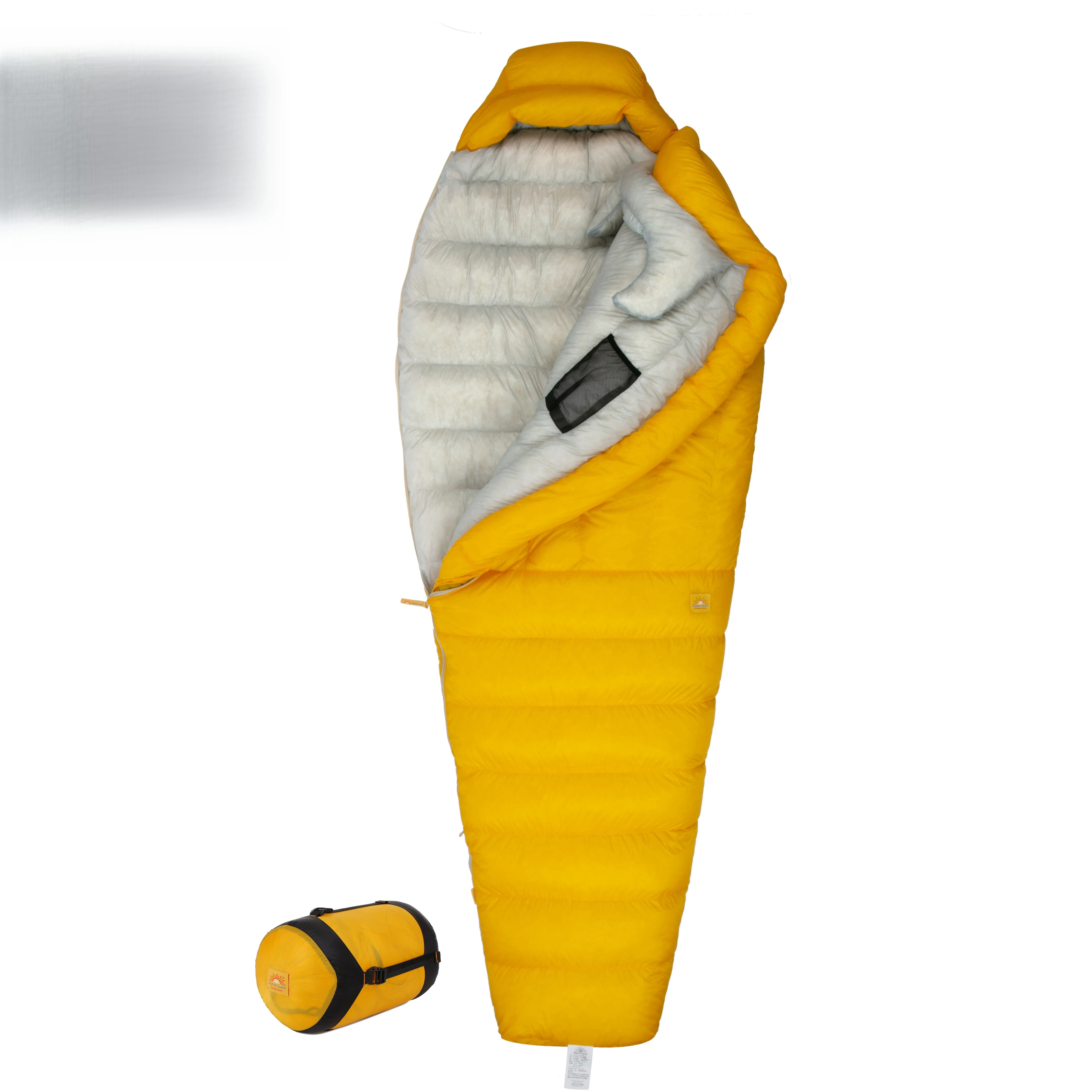 

Ultralight 95% 850FP 450g Duck Down Fill Sleeping Bag Outdoor Camping Cold Weather Sleeping