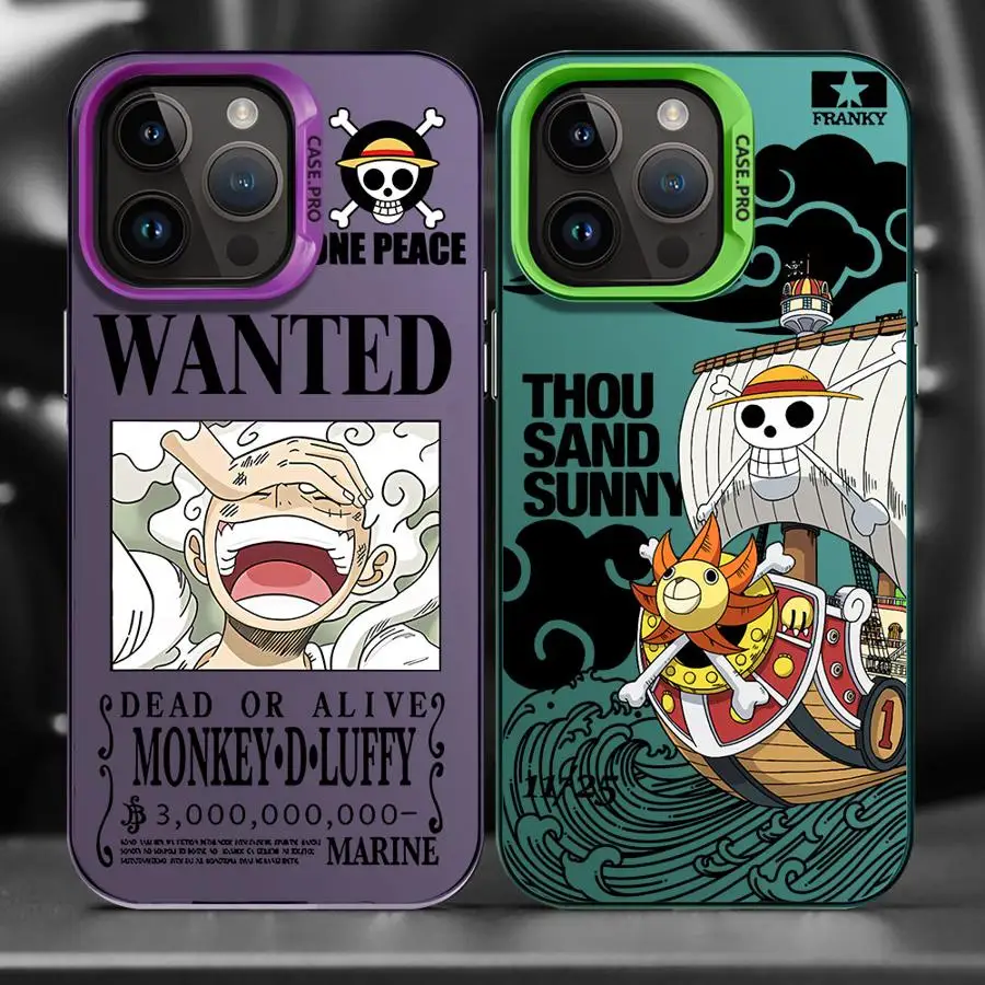 Anime One Pieces Luffys Case for iPhone 17 Pro Max 15 Plus 16e 16 Air XR 14 11 XS 13 12 Back Phone Cover