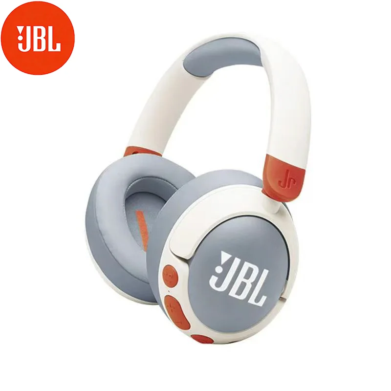 JBL JR470NC Children's Headphones with Active Noise Cancelling Headband Wireless Bluetooth for Students Learning Online Classes