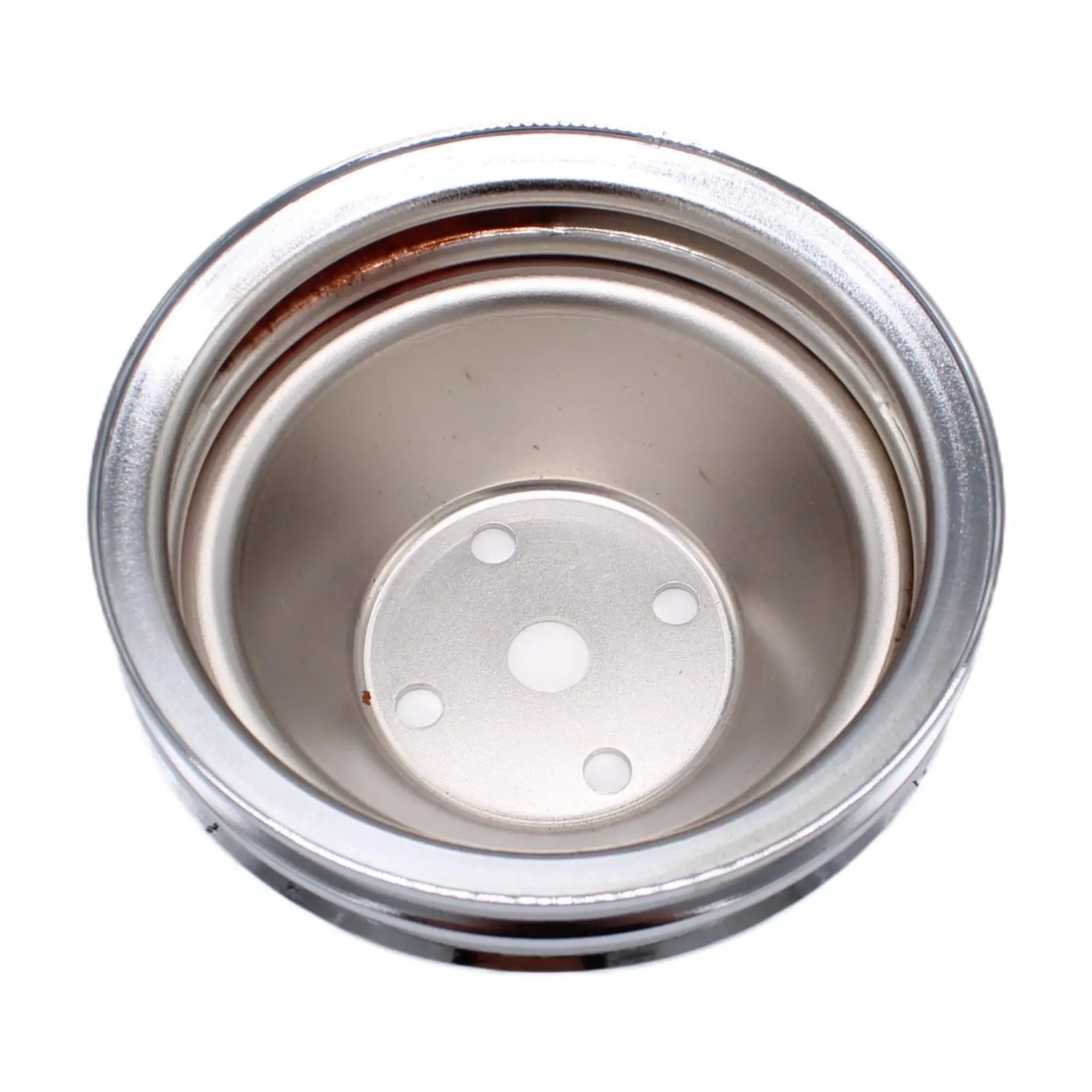 Polea de bomba de agua larga, accesorios compactos, diseño de correa en V para Chevy 265