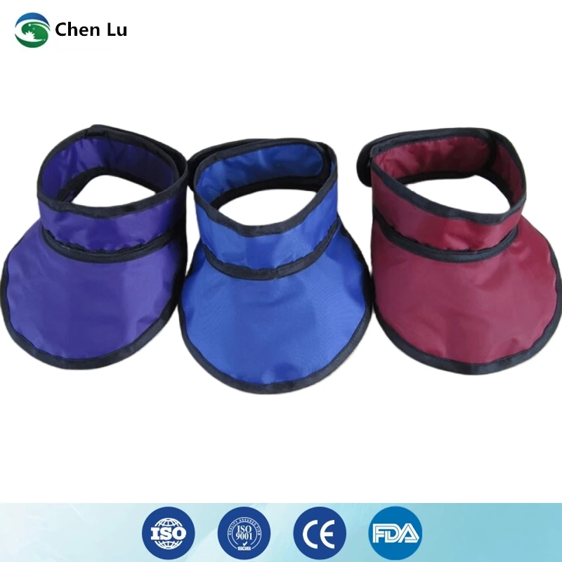 Genuine radiological protection high quality thyroid collar x-ray gamma ray radiation protective 0.5mmpb lead rubber collar