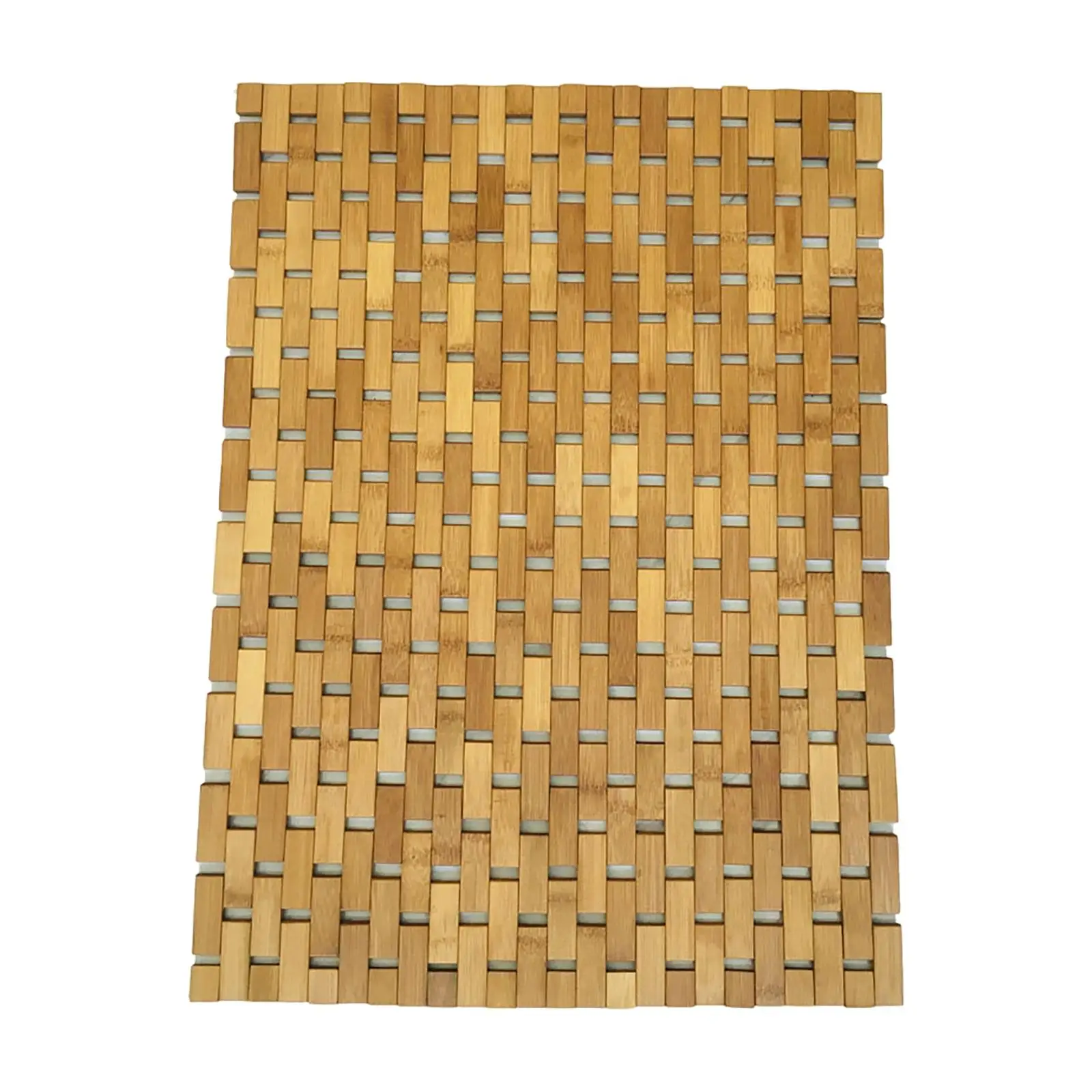 Tapete de Banheiro de Madeira - Bamboo Bath Mat avaliação e preço
