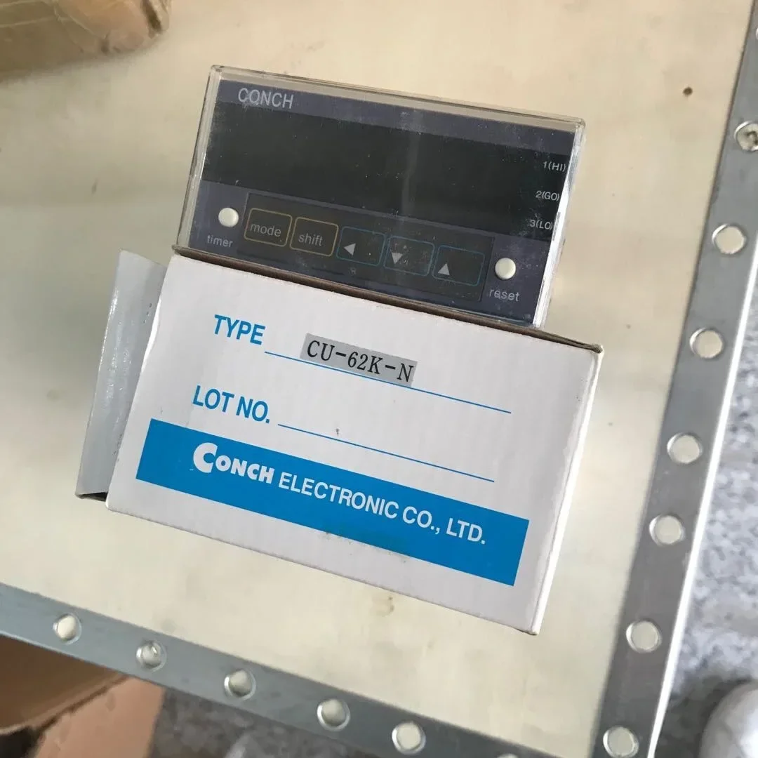 2026.4 Taiwan CONCH Qisheng Counter CU-62K-N Digital Display 6-Bit Two-stage Electronic Meter Warranty For One Year