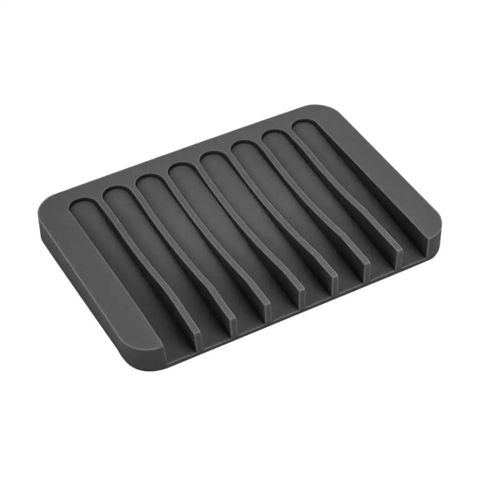 1pcs Soap Rack Silicone Soap Pad Drain Water Box Quality Home And Rack High Soap Soap Storage Furnishings O3h3