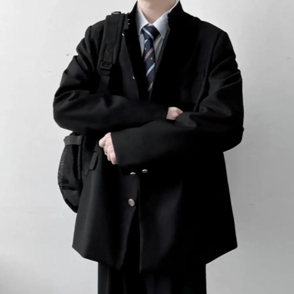 Japanese Style School Uniform Dk Blazers Men's Western-style Suit Streetwear High Coolness Fashion Matching Explosion Streetsuit