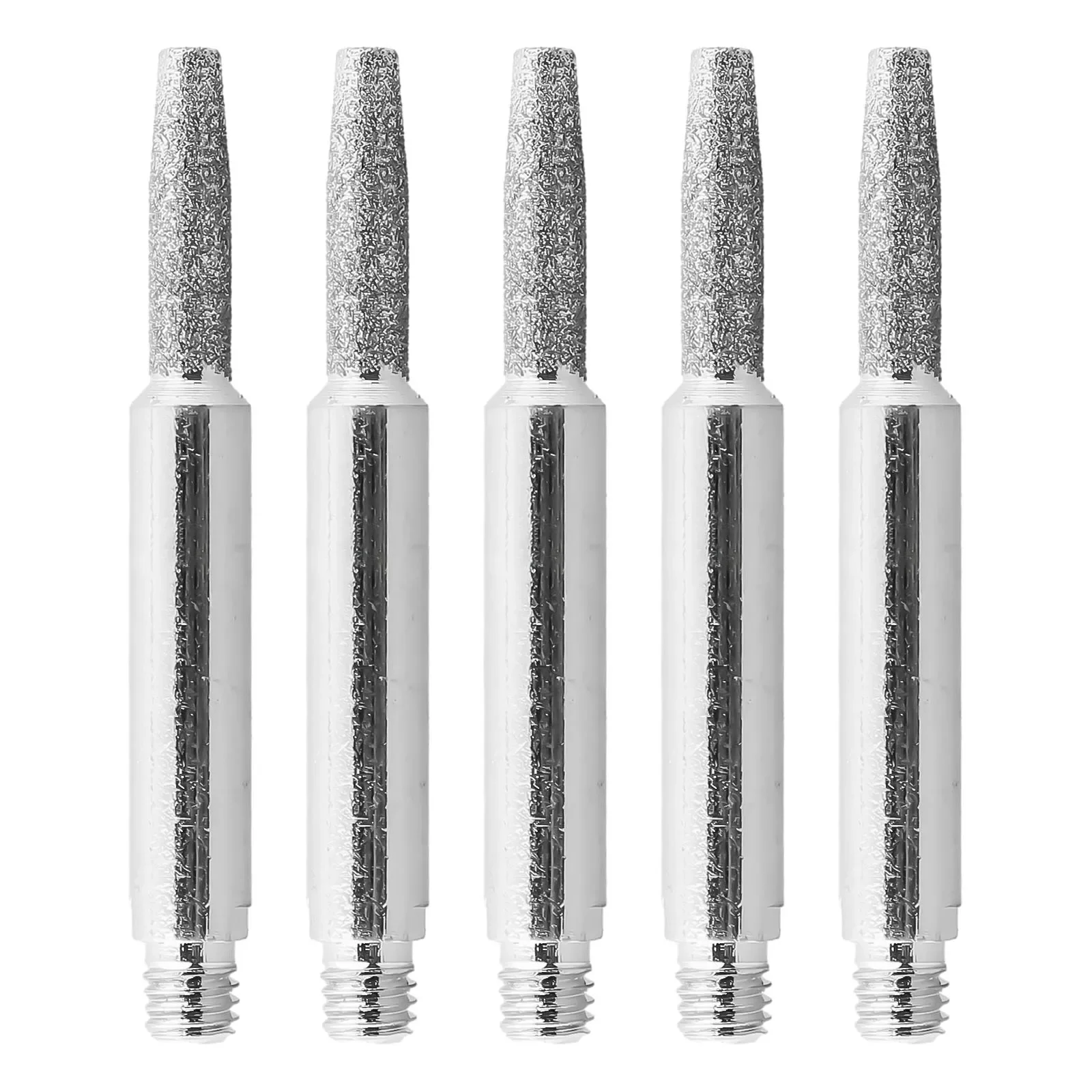 

Heat Resistant Diamond Coated Grinding Head 5pcs Chainsaw Sharpener Parts Perfect For Metal Processing And CNC Use