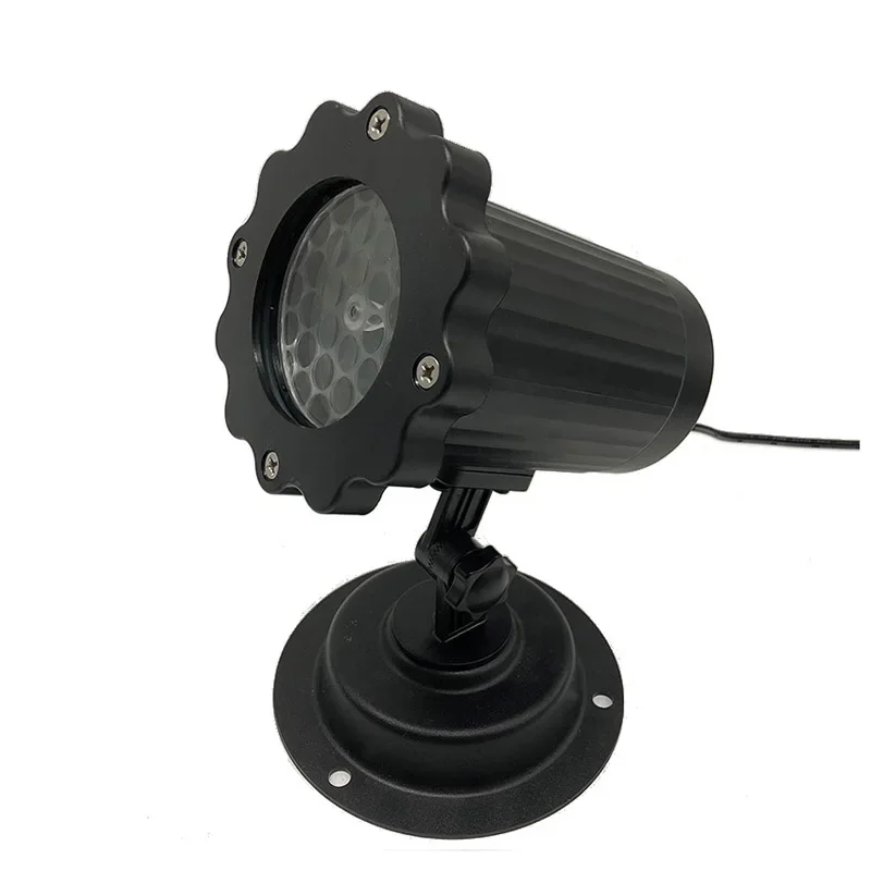 ضوء ليزر ندفة الثلج لعيد الميلاد ، جهاز عرض تساقط الثلج ، IP65 للثلج المتحرك ، مصباح حديقة خارجي ، ديكور حفلات العام الجديد