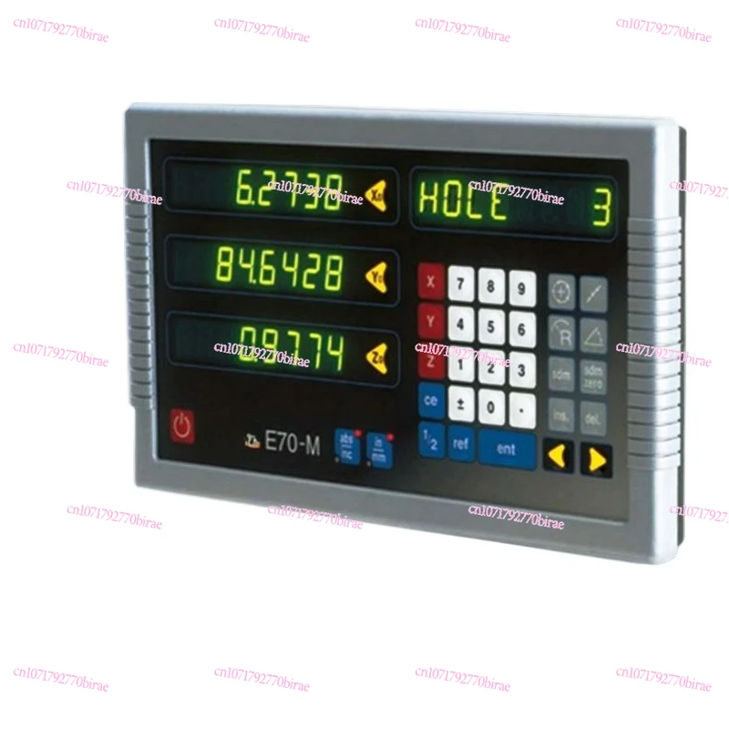 

Milling and Boring Machine Ball Grid Ruler SPHEROSYN Reading Head B60 Digital Display Table E70