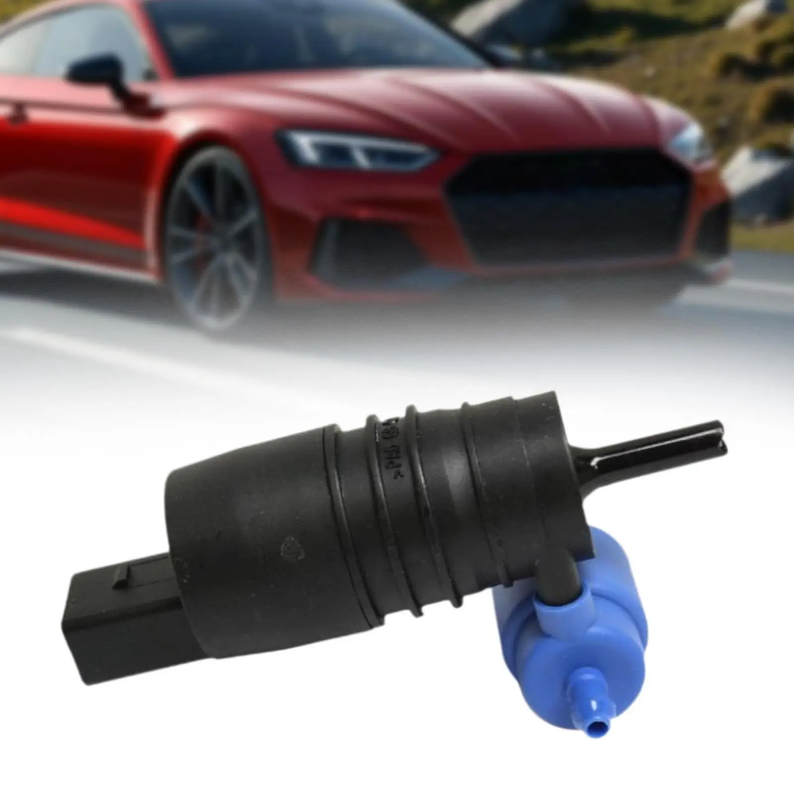 

High-Efficiency Windshield Washer Pump Universal Durable Replacement Part for Cars Auto Fluid Transfer Pump with Quick-Connect