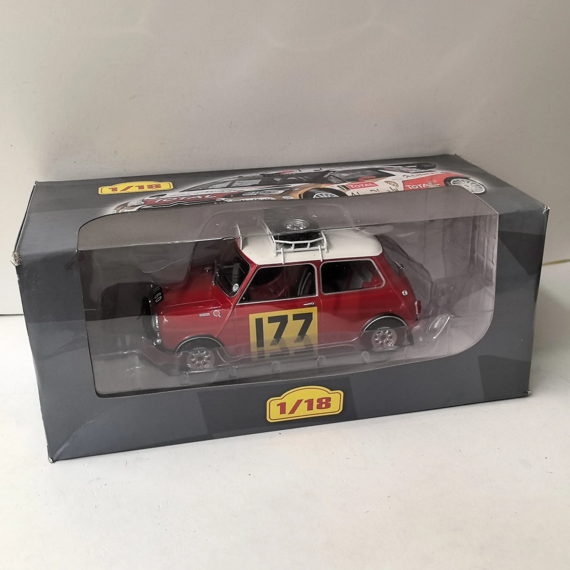 다이캐스트 IXO 1/18 스케일 미니 # 177 미니 레이싱 합금 자동차 모델 소장 장난감 선물 기념품 디스플레이 장식품
