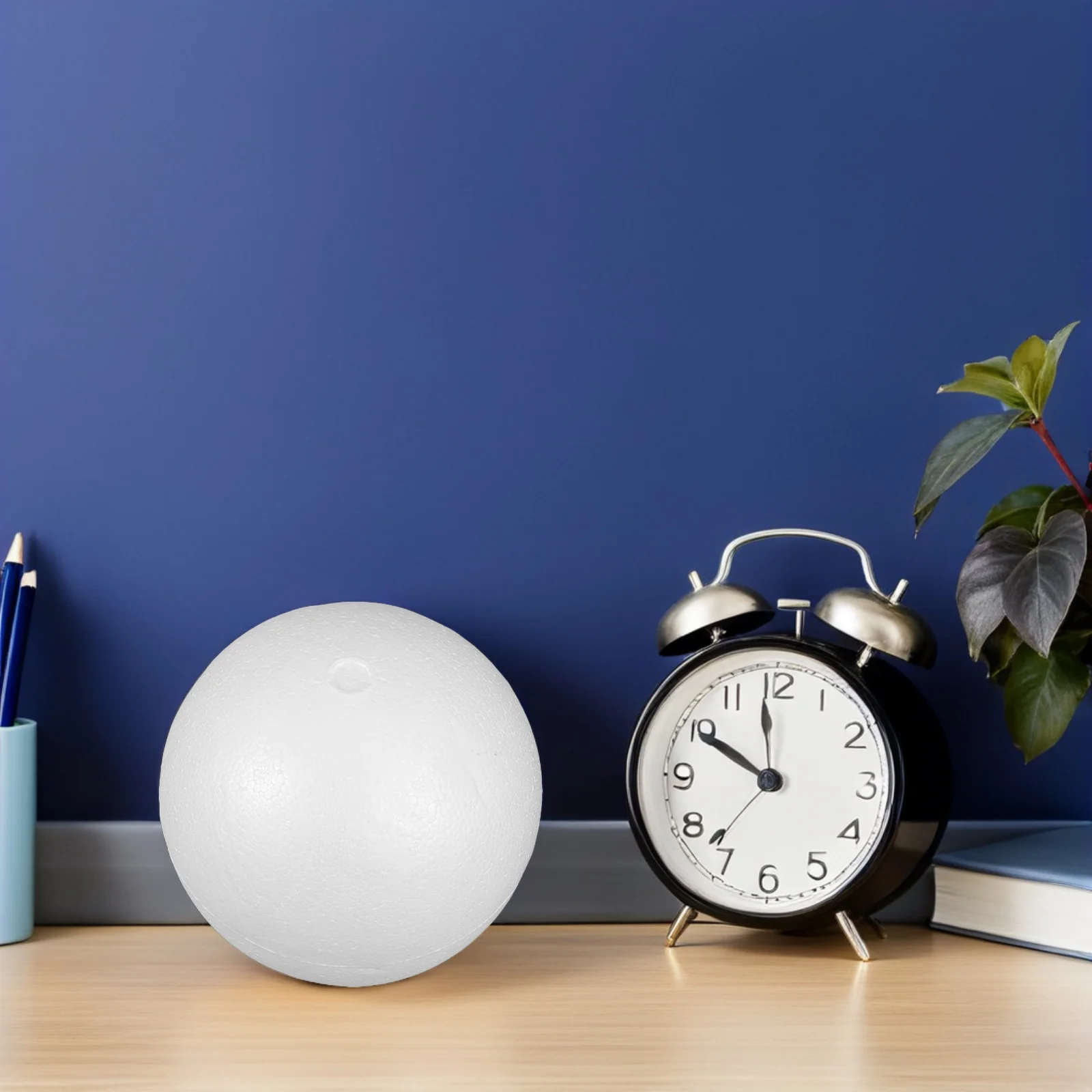 6개입 솔리드 화이트 폴리스티렌 폼 볼 DIY 눈사람 만들기 크리스마스 트리 장식 공예 눈사람 만들기 폼