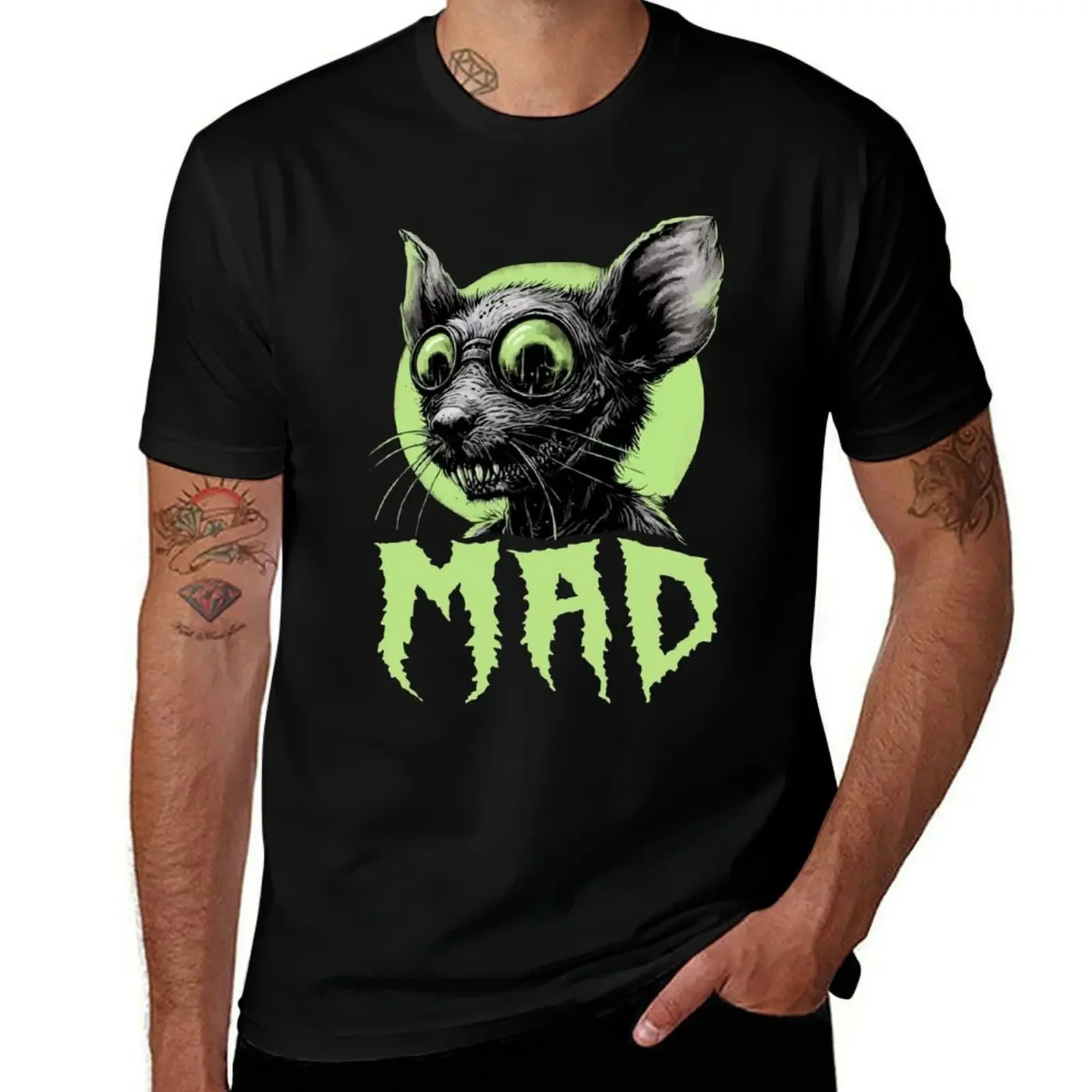 

Mutant Rat T-Shirt funny costumes anime stuff customizeds mens t shirt graphic
