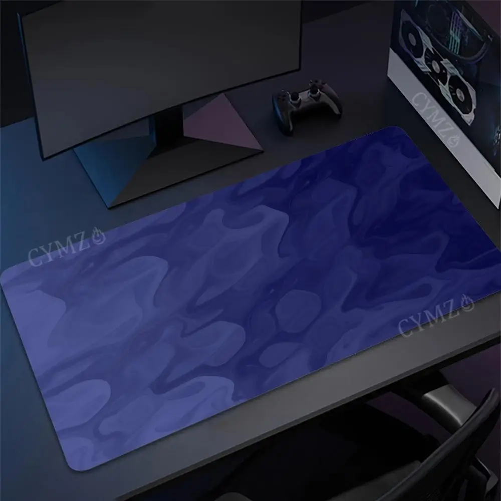 Arte abstrata padrões fluidos mouse pad tapete de mesa tapetes de jogos de borracha antiderrapante durável acessórios para pc teclado mouse pads maus pad